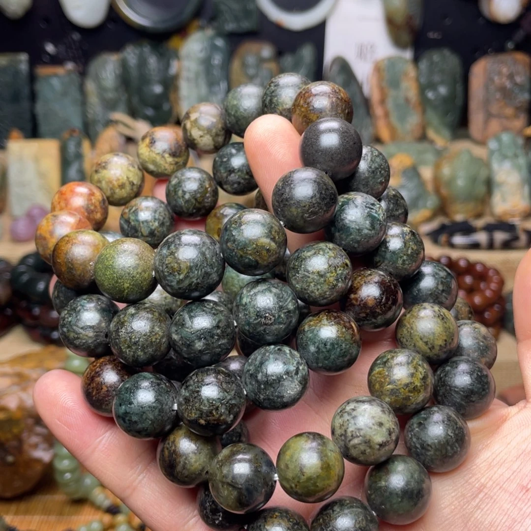 岫岩河磨玉（透闪石质玉）未镶嵌颈饰自选一条卡16