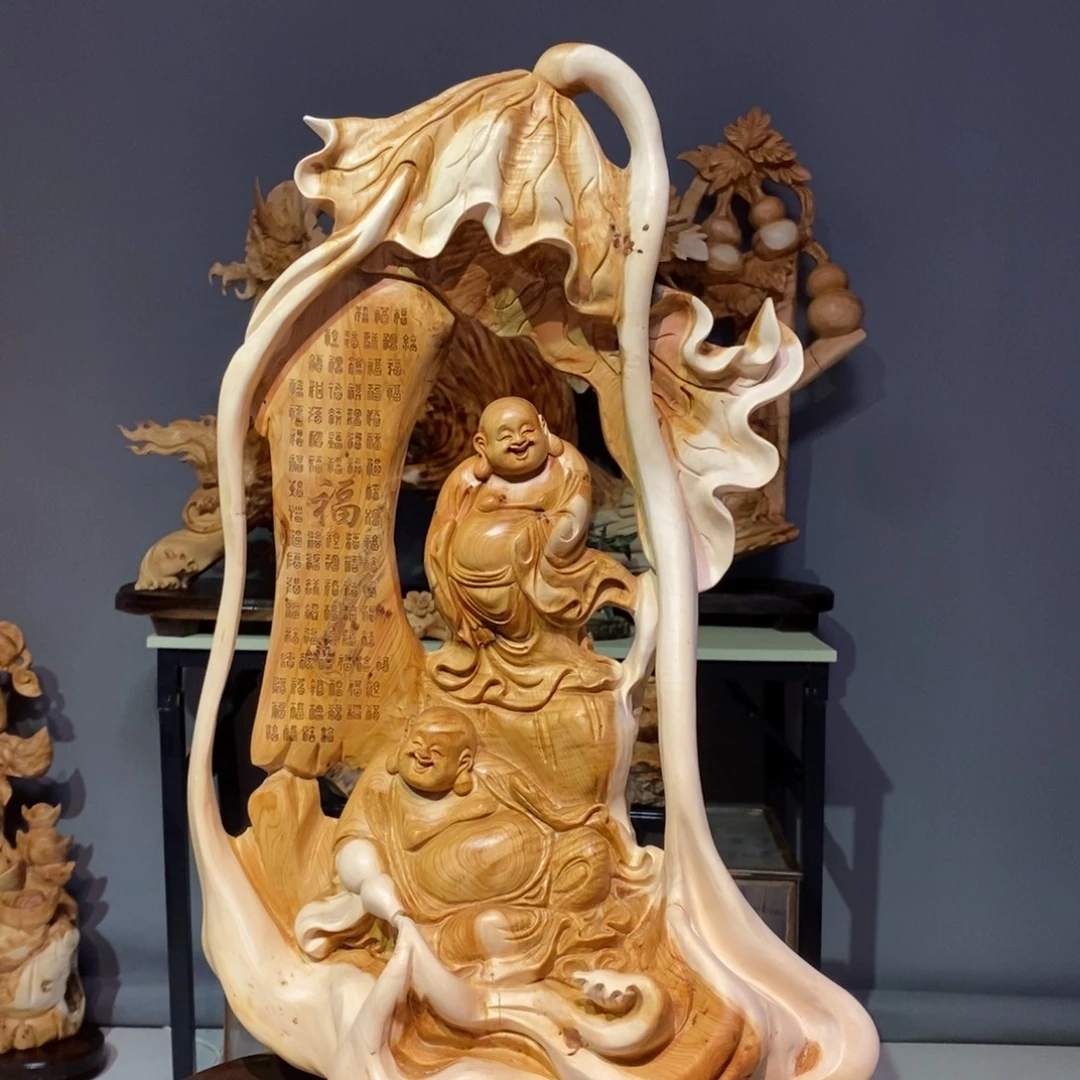 柏木（崖柏）崖柏木雕刻