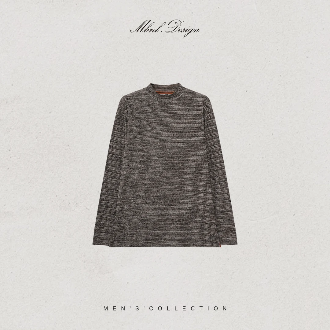 MBNL-F「杰尼.Héritage」秦磊男装特种机定制花纱打底衫LL-WSY1225