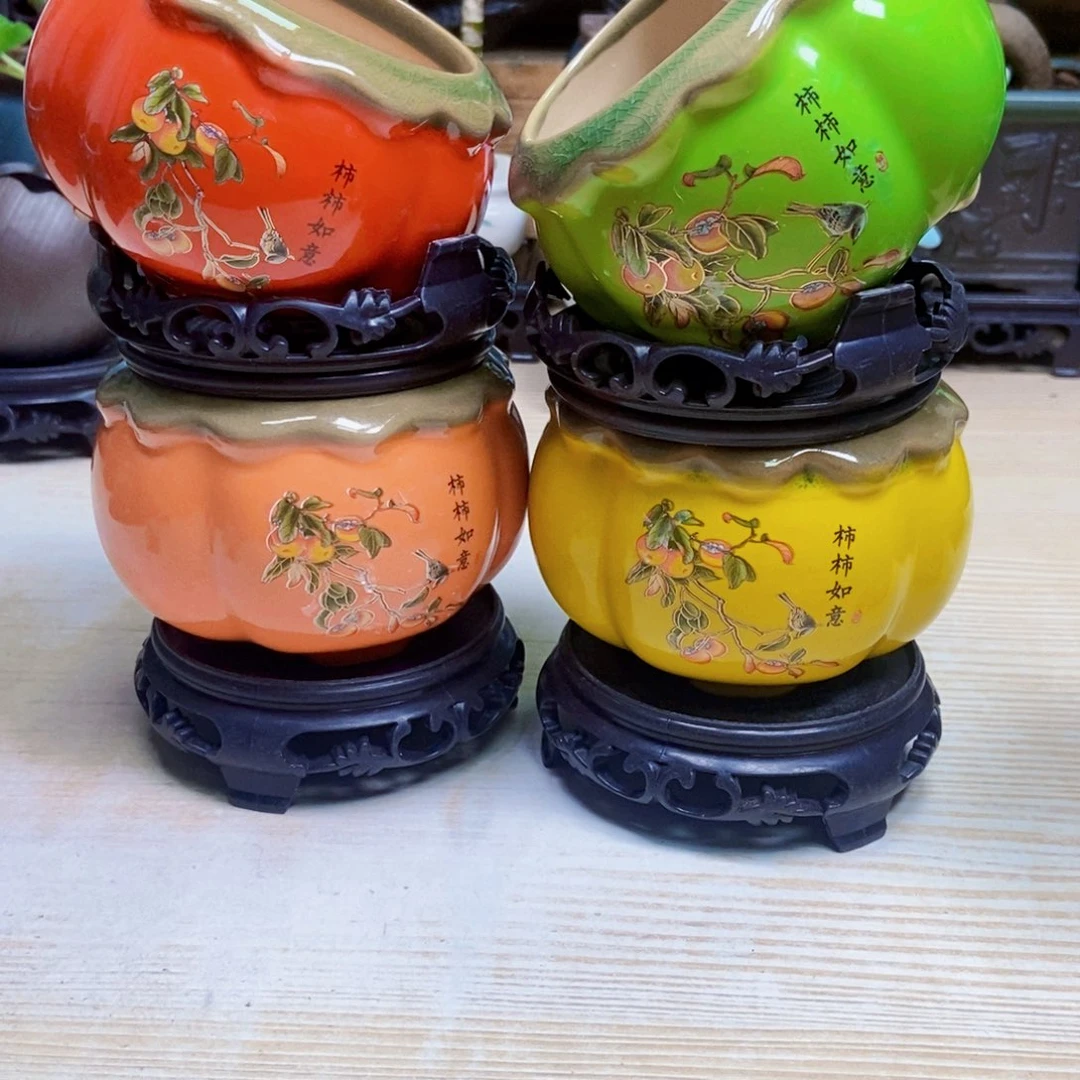 瓷片陶瓷花盆陶瓷艺术