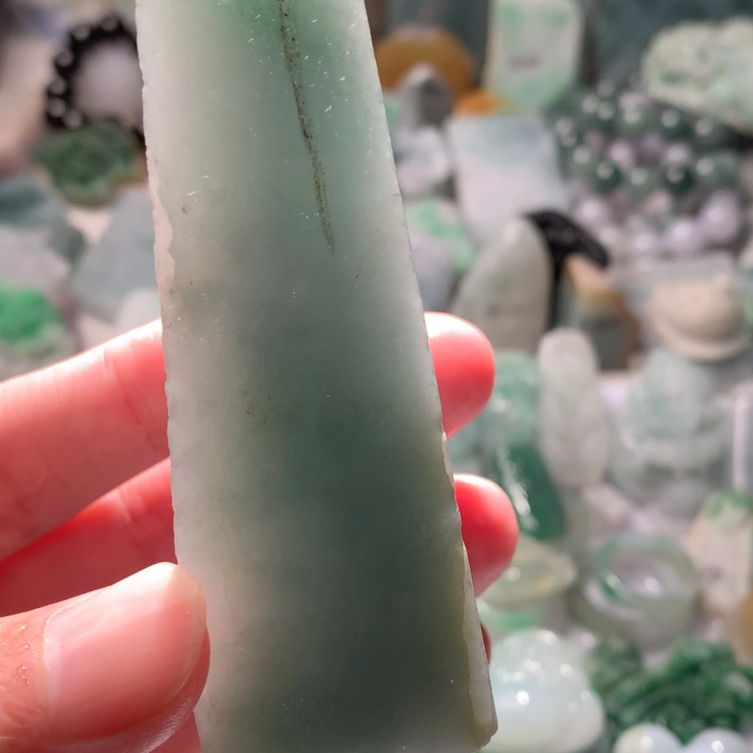 翡翠散珠翡翠原石片料