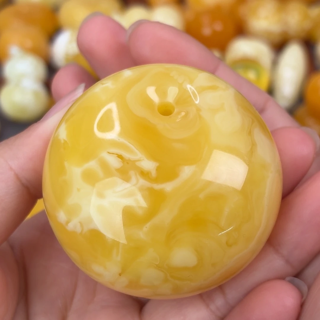 蜜蜡未镶嵌吊坠(不含链)公主扣