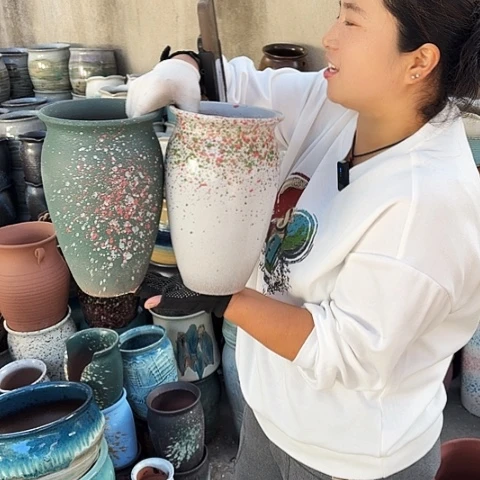 口15高25两个盆。