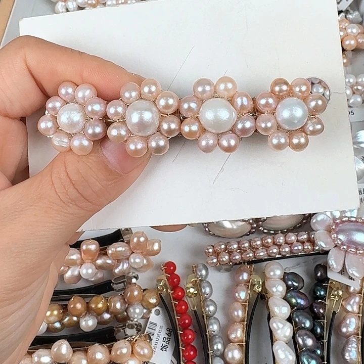 未镶嵌淡水珍珠发饰