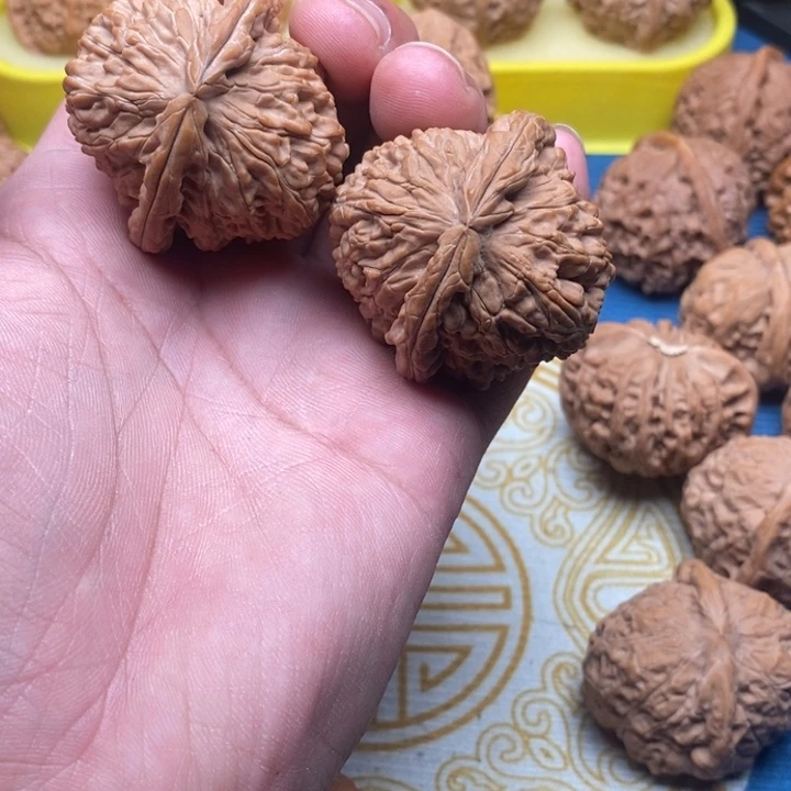 核桃手串/手链秃***了白狮子头43