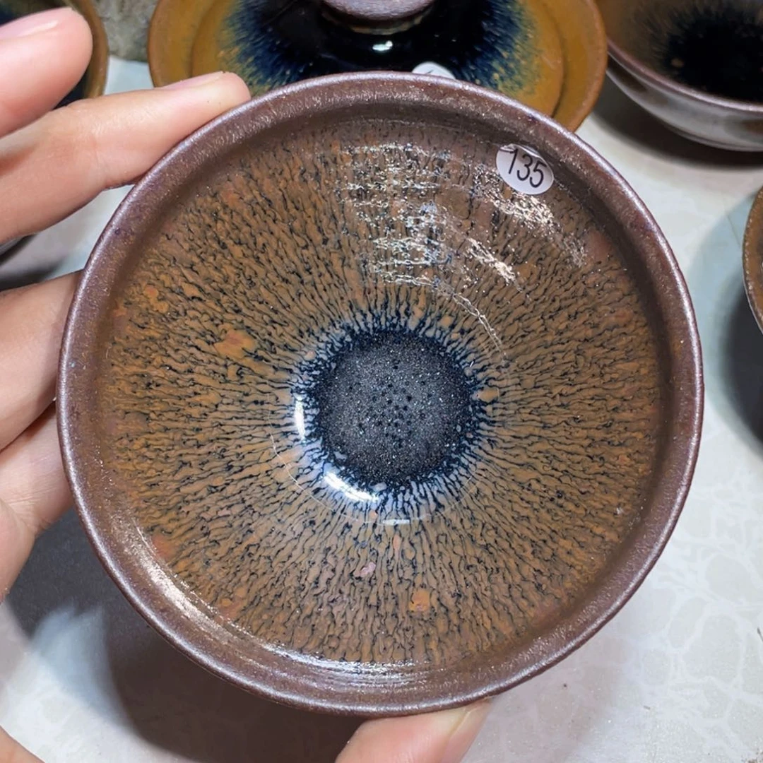 茶盏龙窑柴烧建盏135