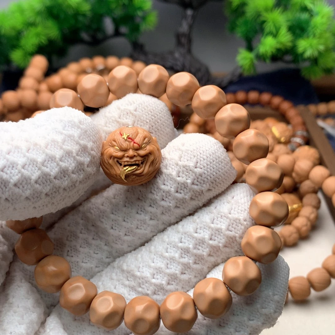 猴头核桃手串恩*一套定制