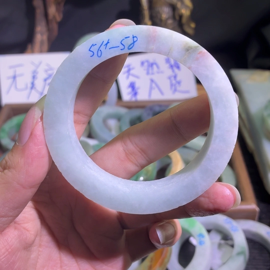 定制翡翠未镶嵌缅甸翡翠A货手镯毛胚定制