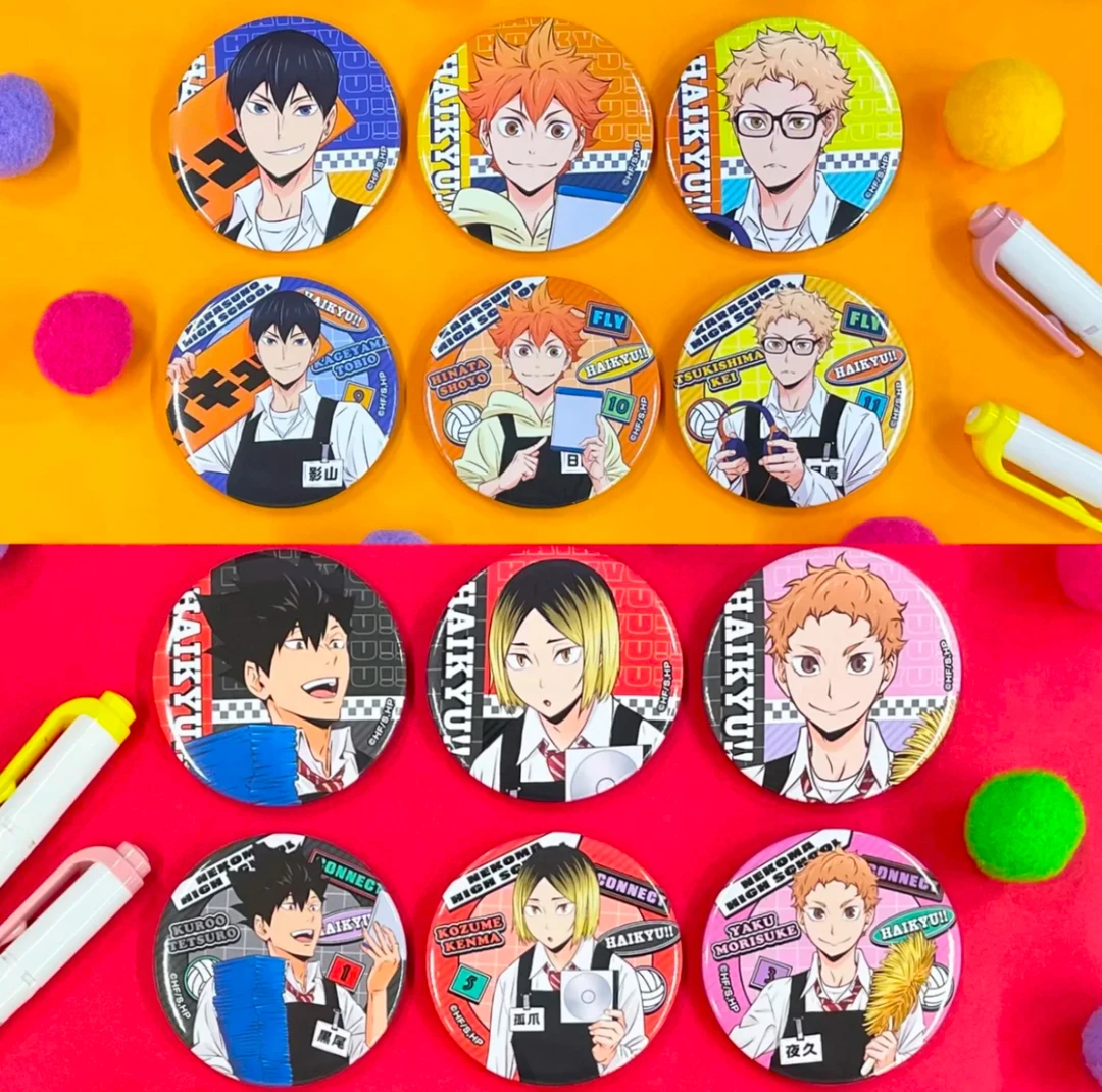 排球少年 塔店场贩吧唧名札 （盲盒默认代拆 未成年禁止下单）