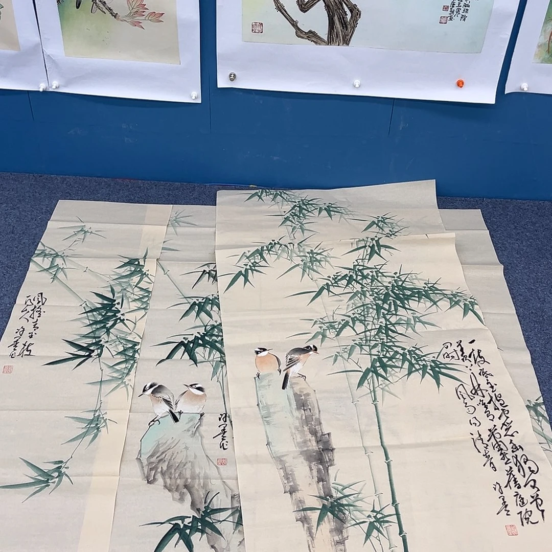 国画纯手绘作品欣赏