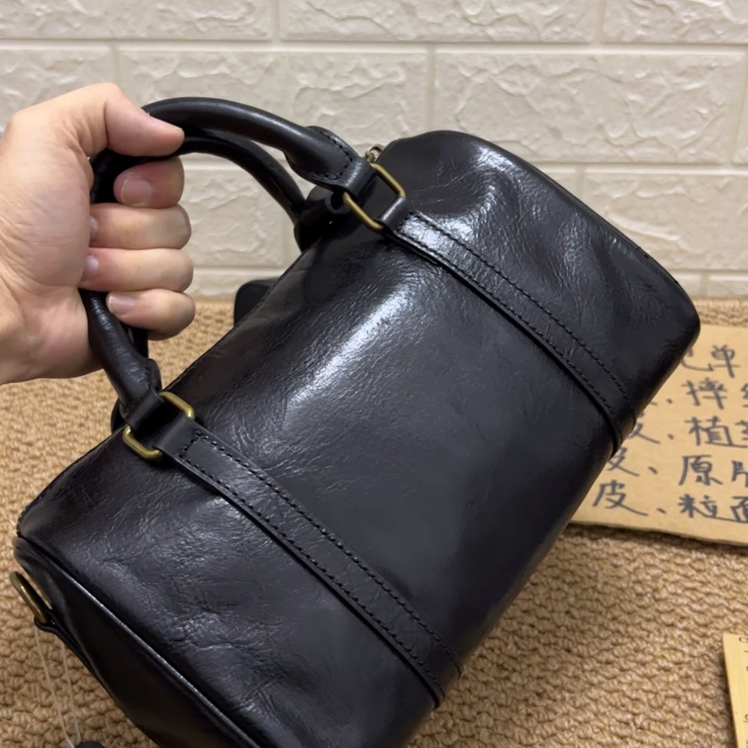 【闪购商品】头层牛皮黑色