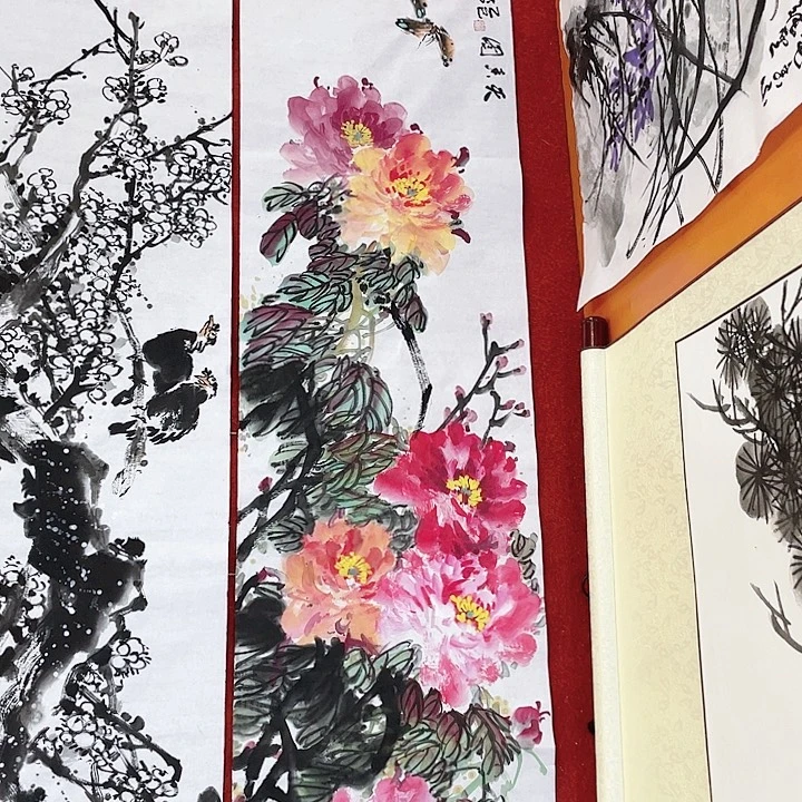 国画张圣敏先生纯手绘作品