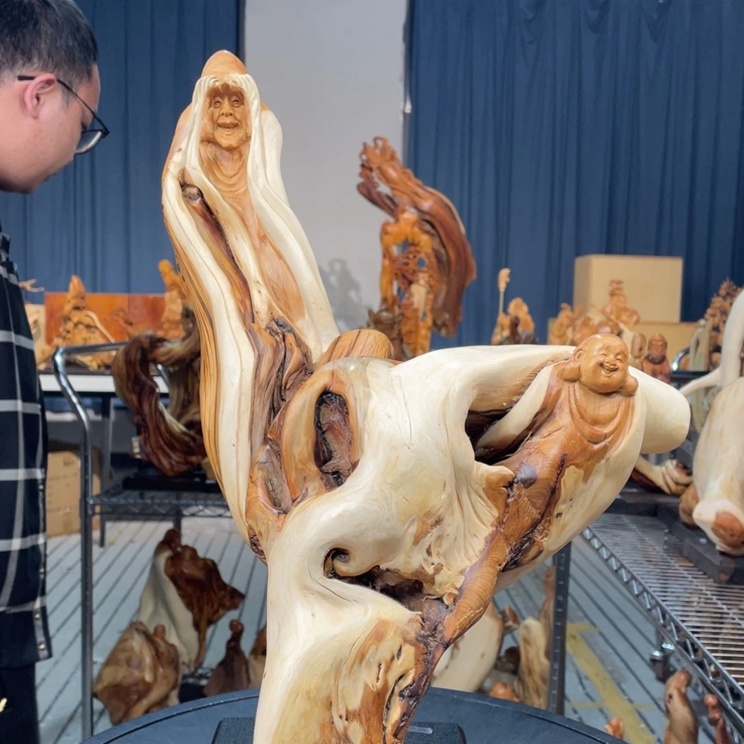 柏木（崖柏）随型摆件