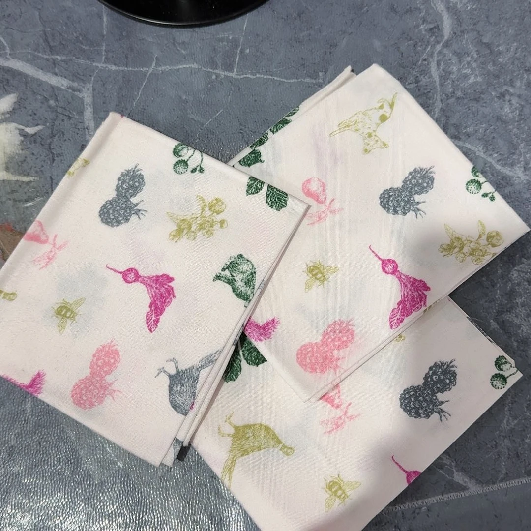 3片一组45 X50品牌纯棉平布