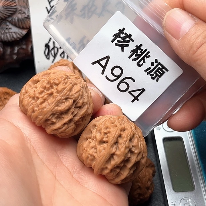 吊坠文玩核桃千佛山粗筋36