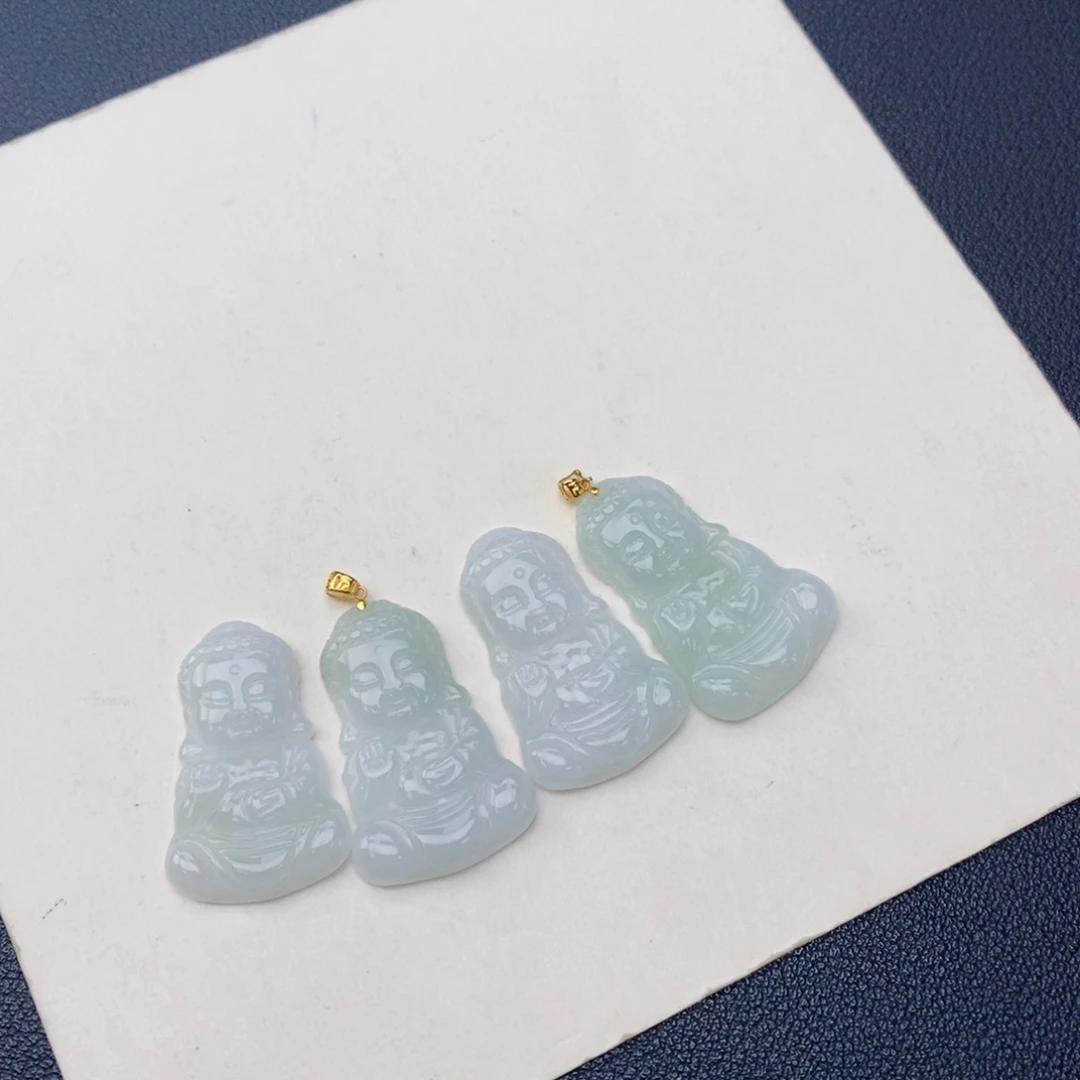 翡翠未镶嵌颈饰翡翠宝宝佛多样性择其一发货