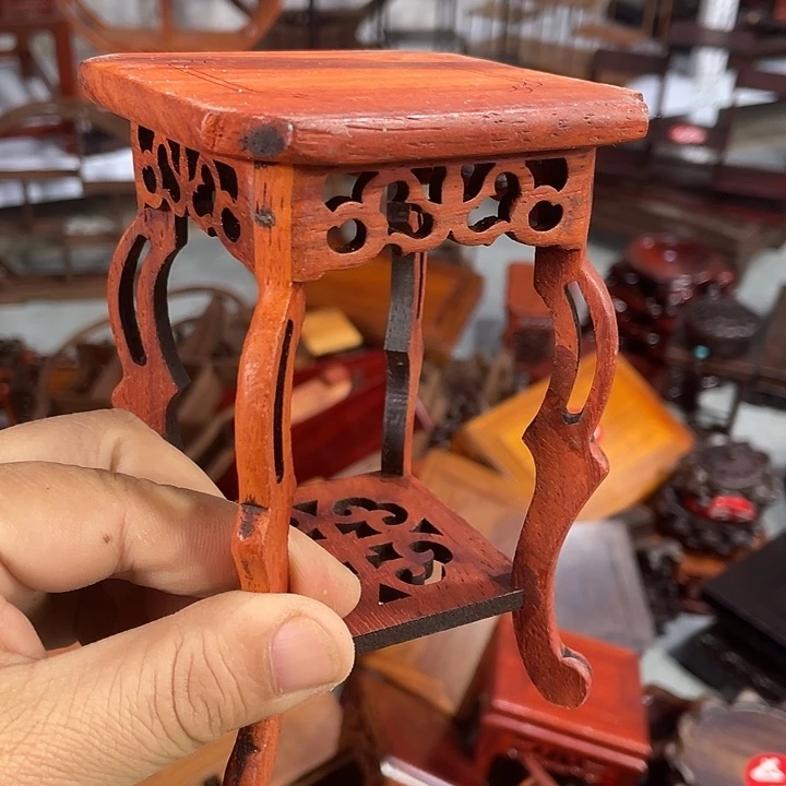 香榧木红木底座工艺品