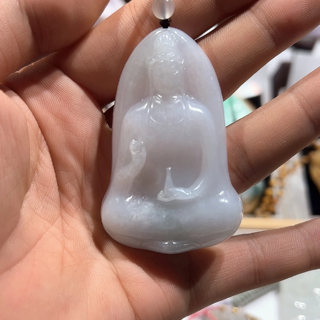 翡翠未镶嵌颈饰挂件