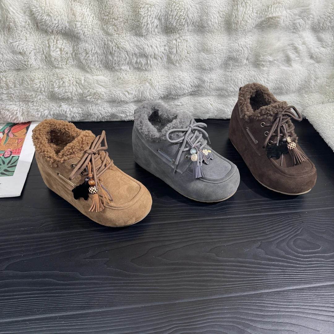 增高9cm加绒豆豆勃肯鞋休闲内增高女鞋百搭圆头1