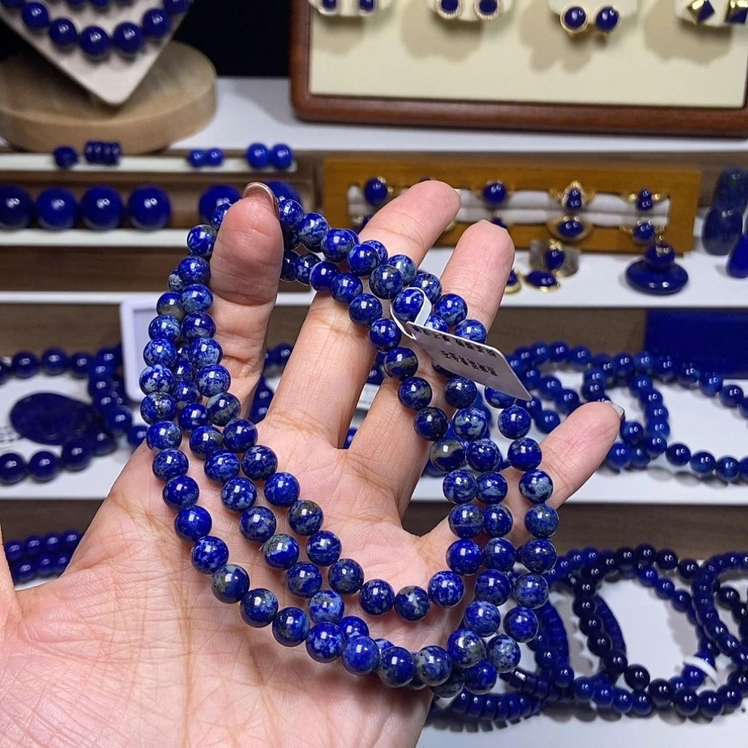 青金石未镶嵌6mm+108