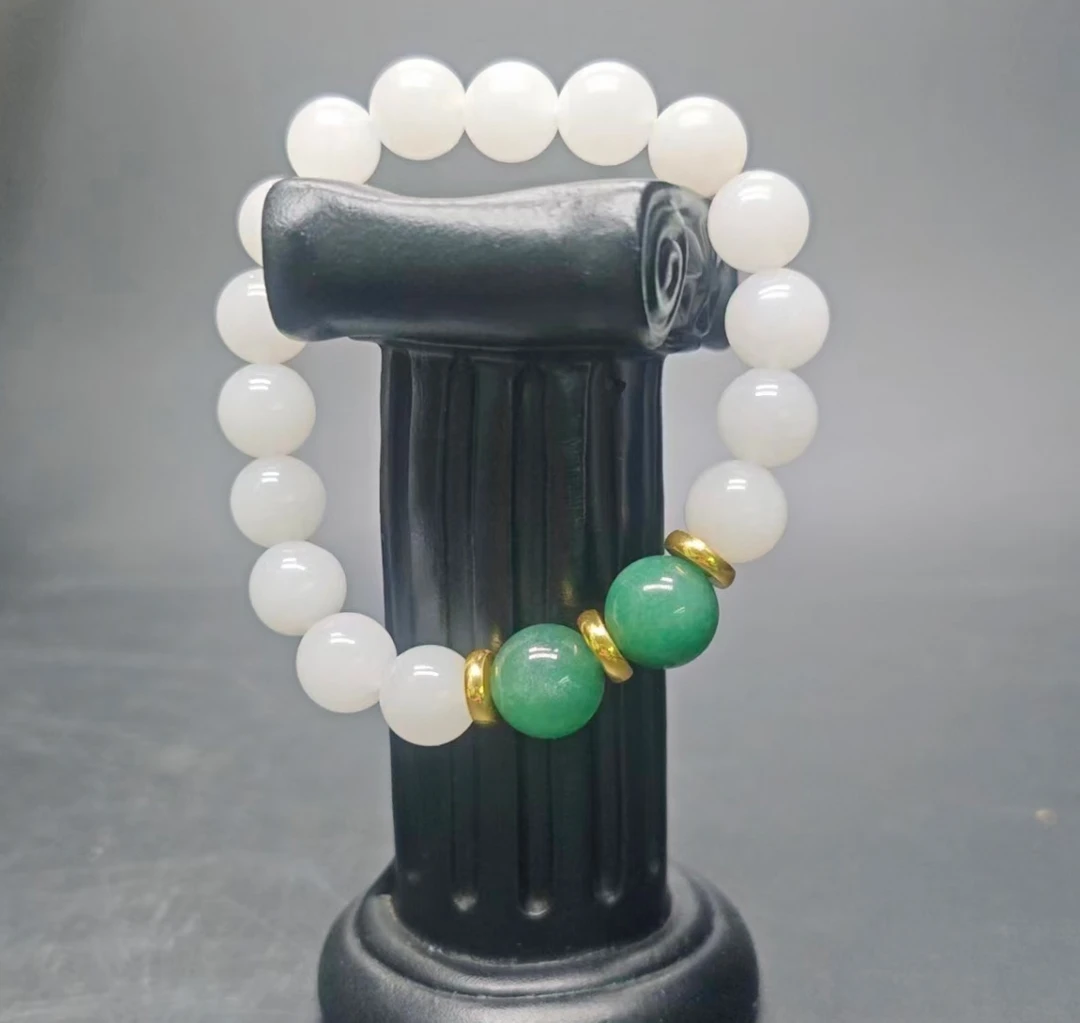 天然白糯贡翠DIY