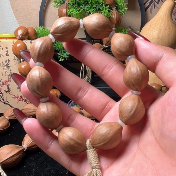 橄榄核手串/手链1.8三面佛抛光10