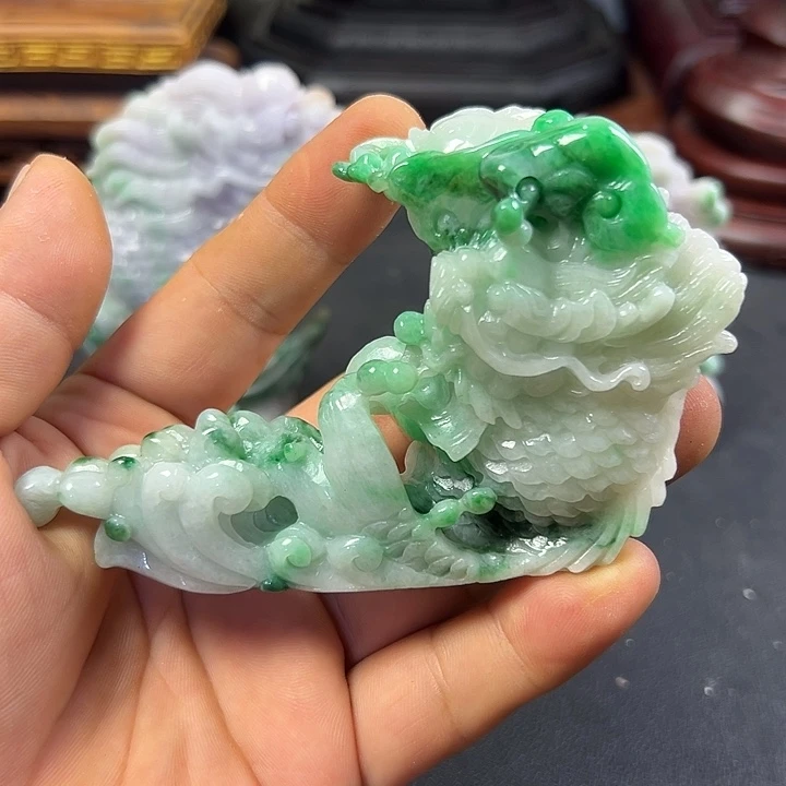 翡翠摆件未镶嵌翡翠