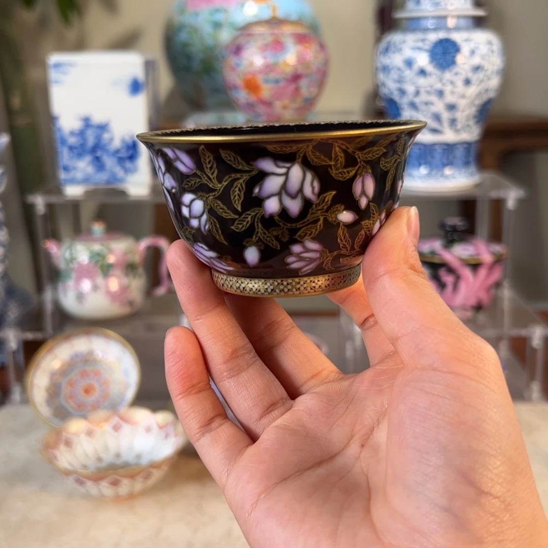 纯手工手绘 高端茶器