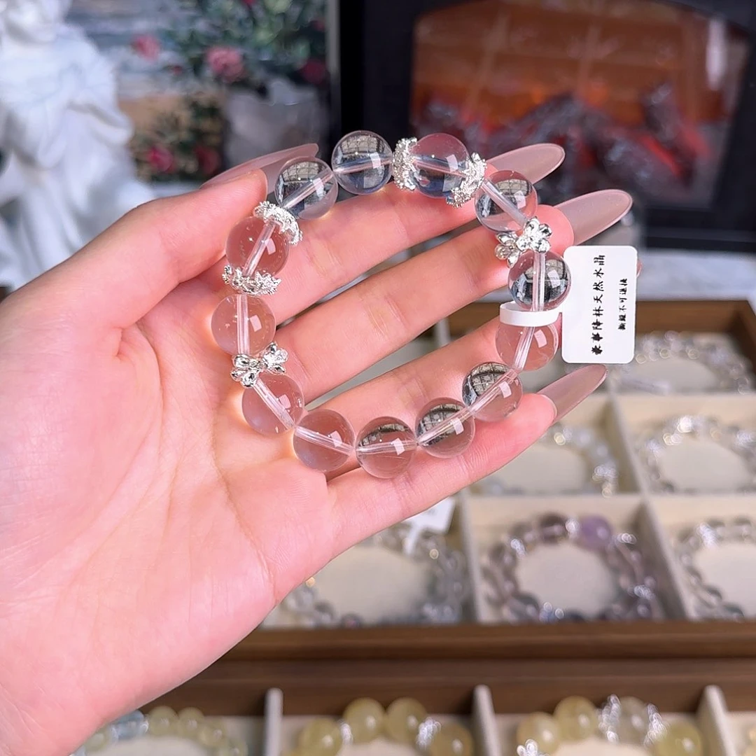 水晶手链未镶嵌白水晶