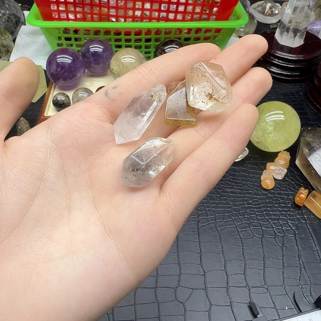 未镶嵌水晶珠宝半成品466水晶