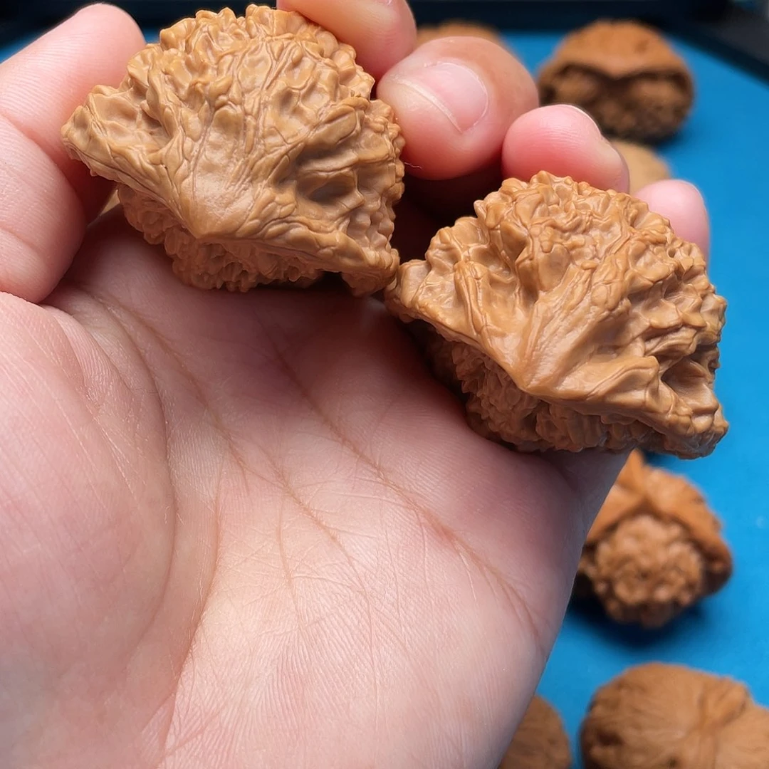 文玩核桃把件蛇头43