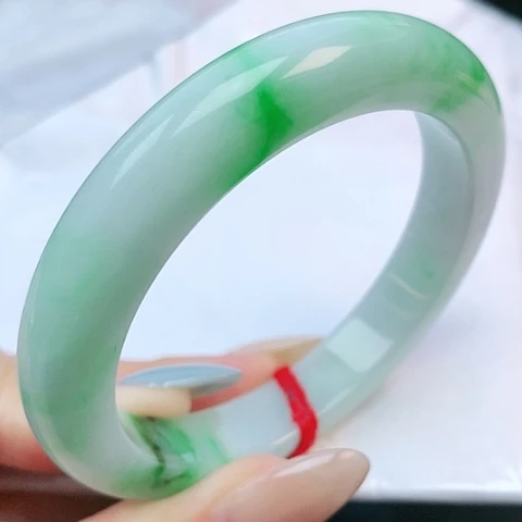 未镶嵌手镯翡翠54圈口881346