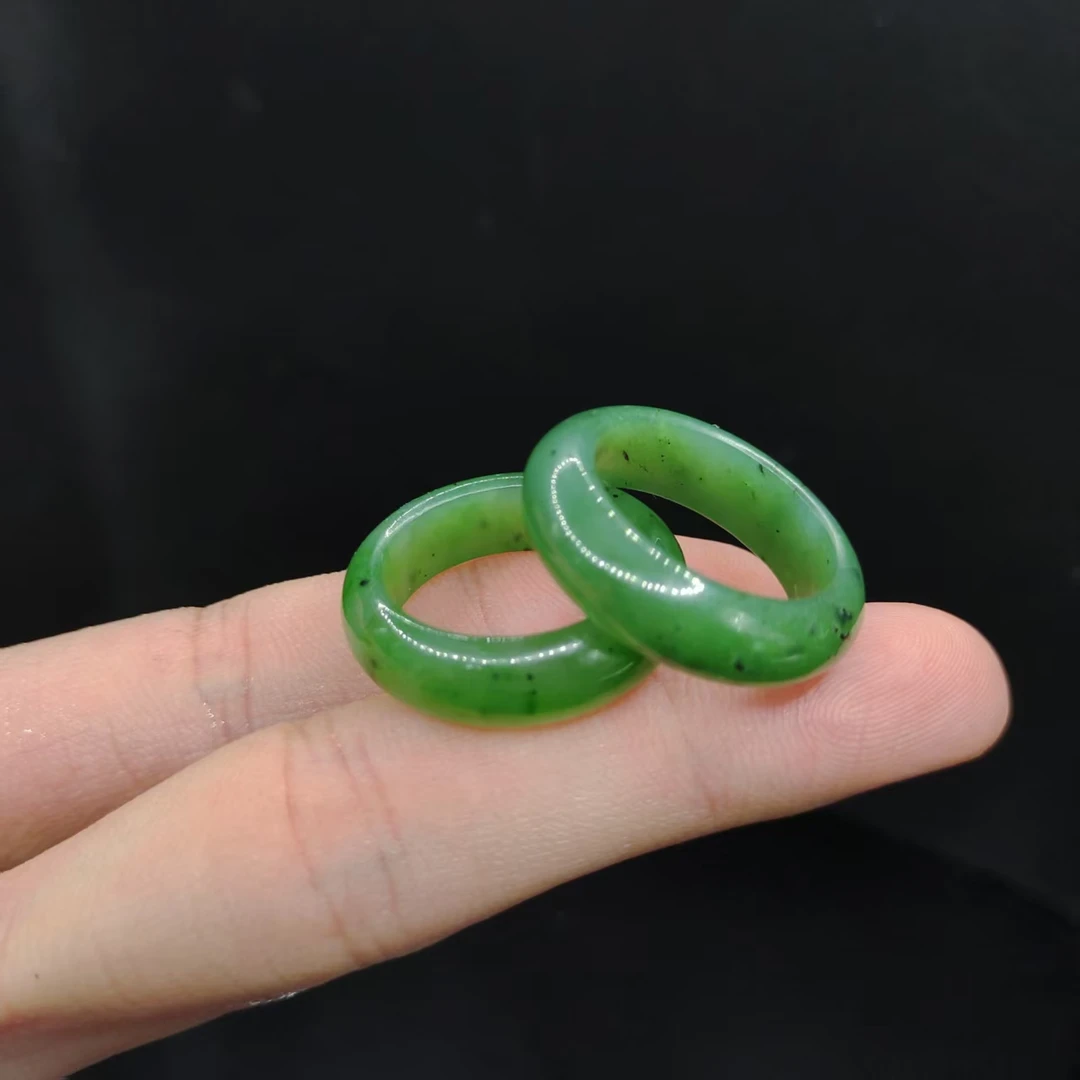 【李想精选】和田玉戒圈M21【多样性发其一】均码