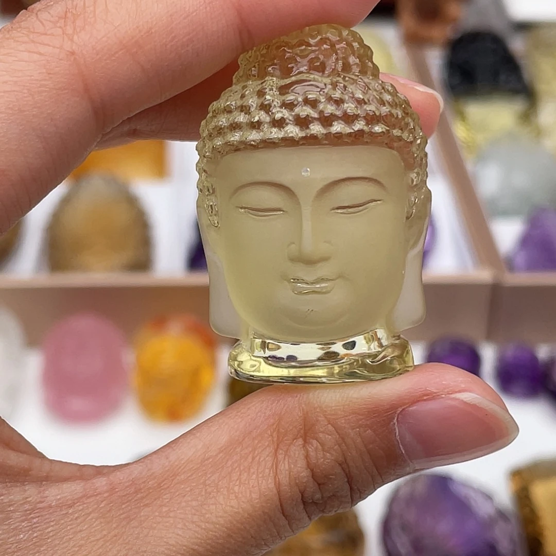 未镶嵌颈饰水晶定制吊坠佛头