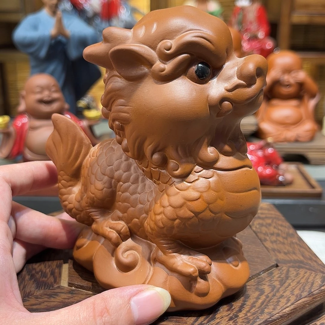 紫砂茶宠陶瓷紫砂茶宠摆件