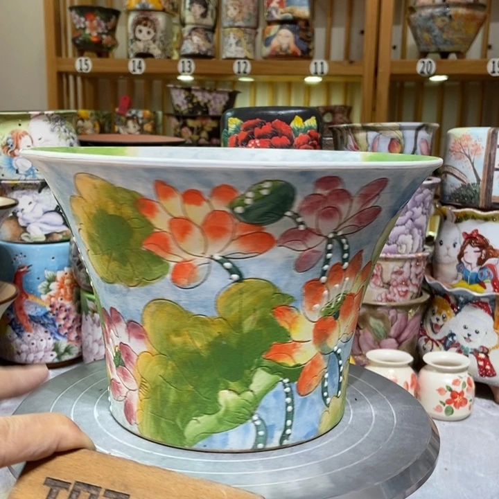 景德镇艺术手绘作品