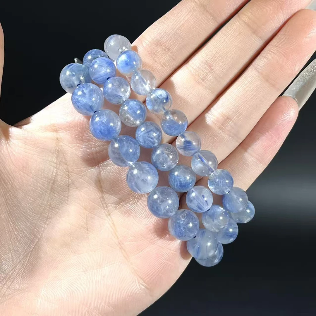 收藏级青花瓷蓝晶石手链手串小众素圈单圈L127多样性发一