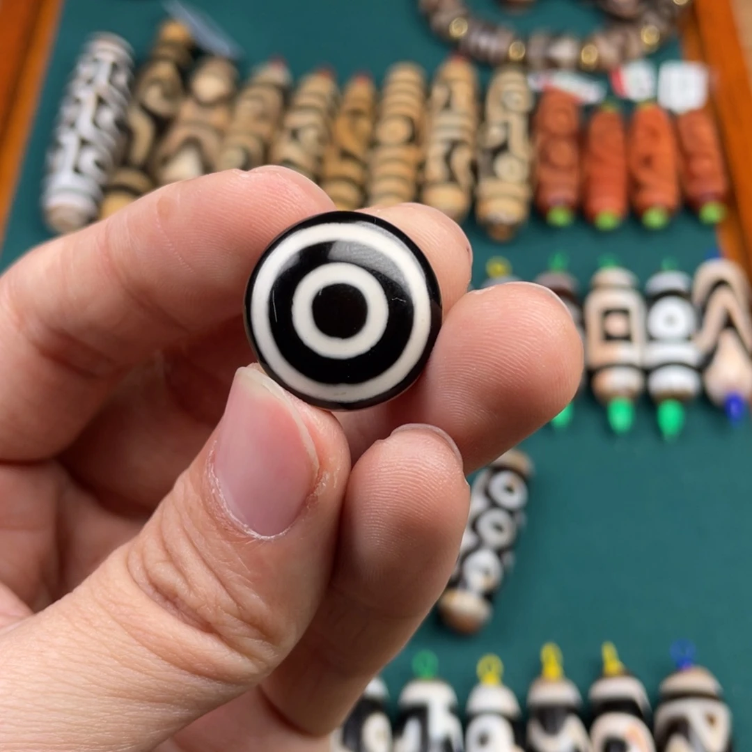 玛瑙/玉髓裸珠小板眼