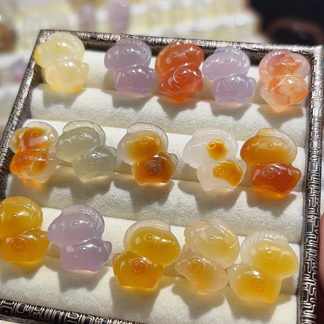 玛瑙/玉髓未镶嵌颈饰