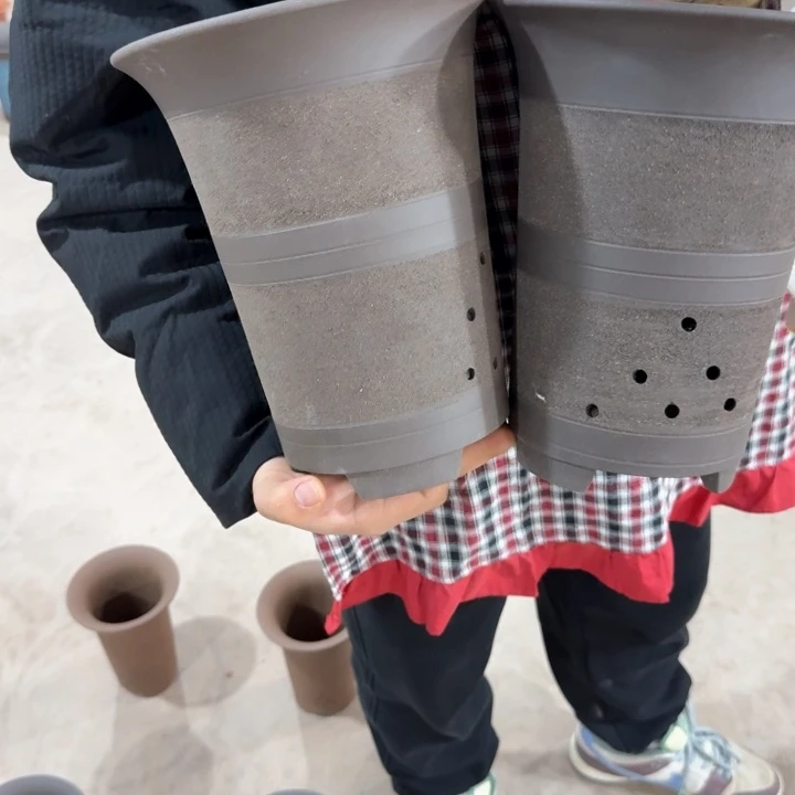 紫砂紫砂花盆口径21/26