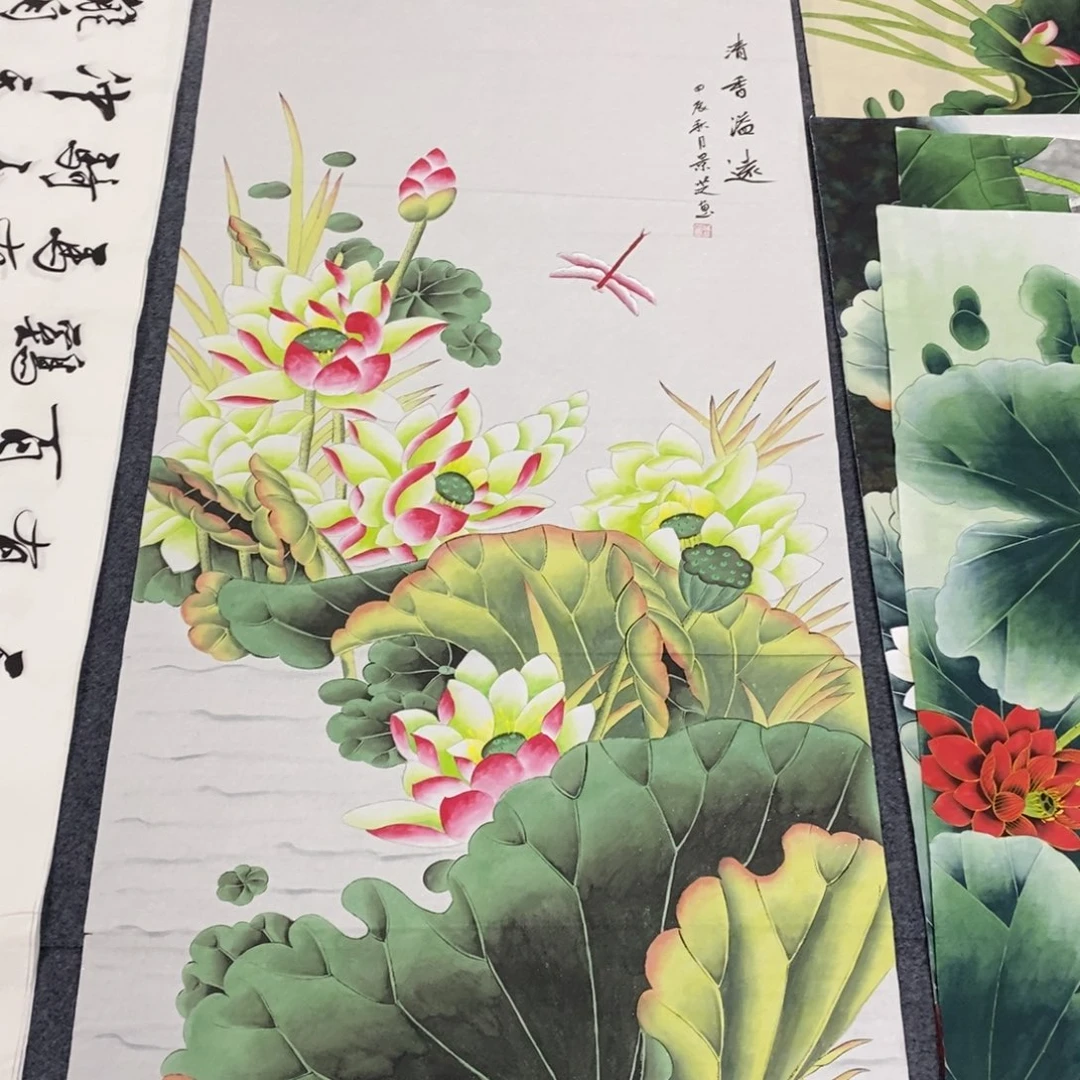 国画140✖️70工笔画画画画画画画画画