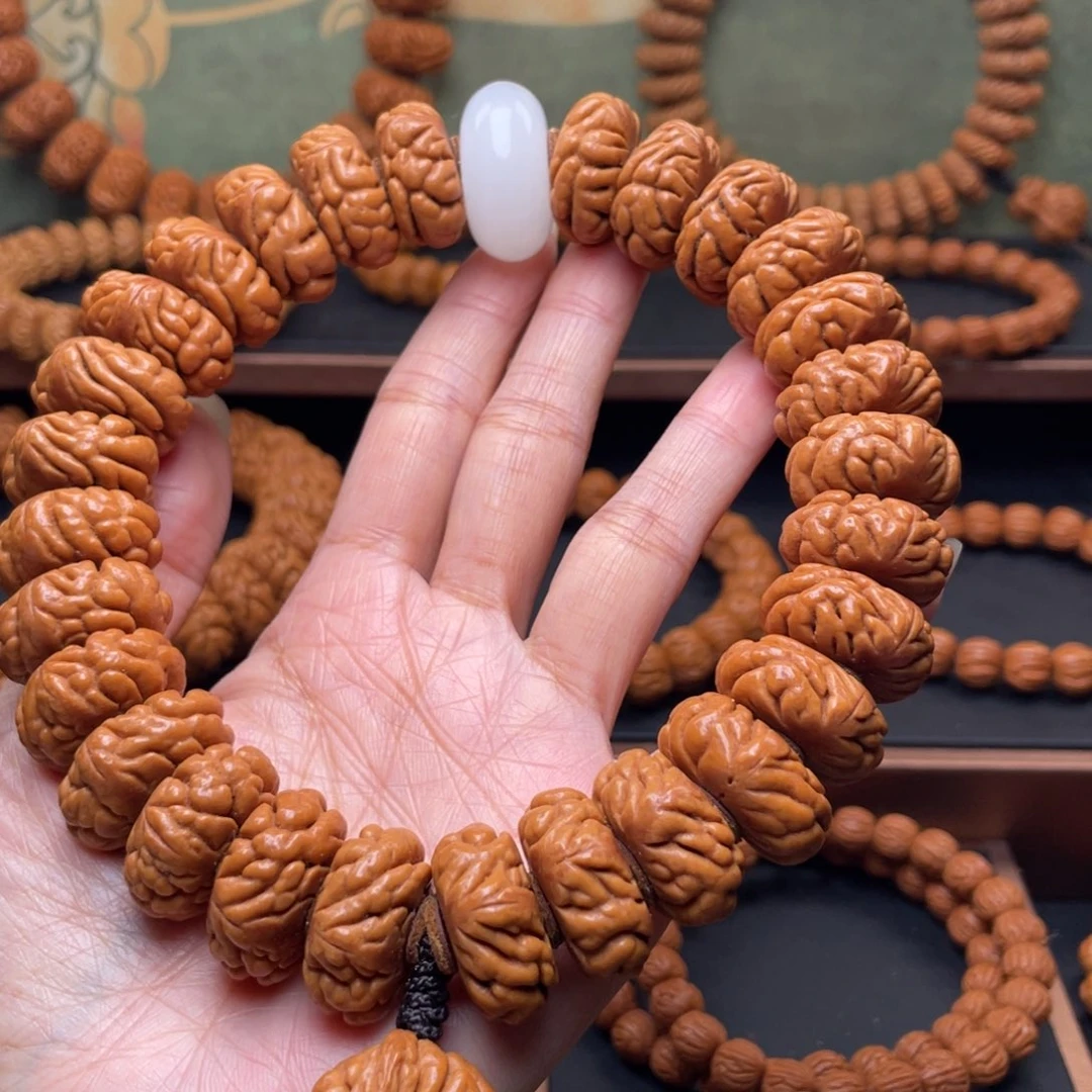 手串桃核22豹子头