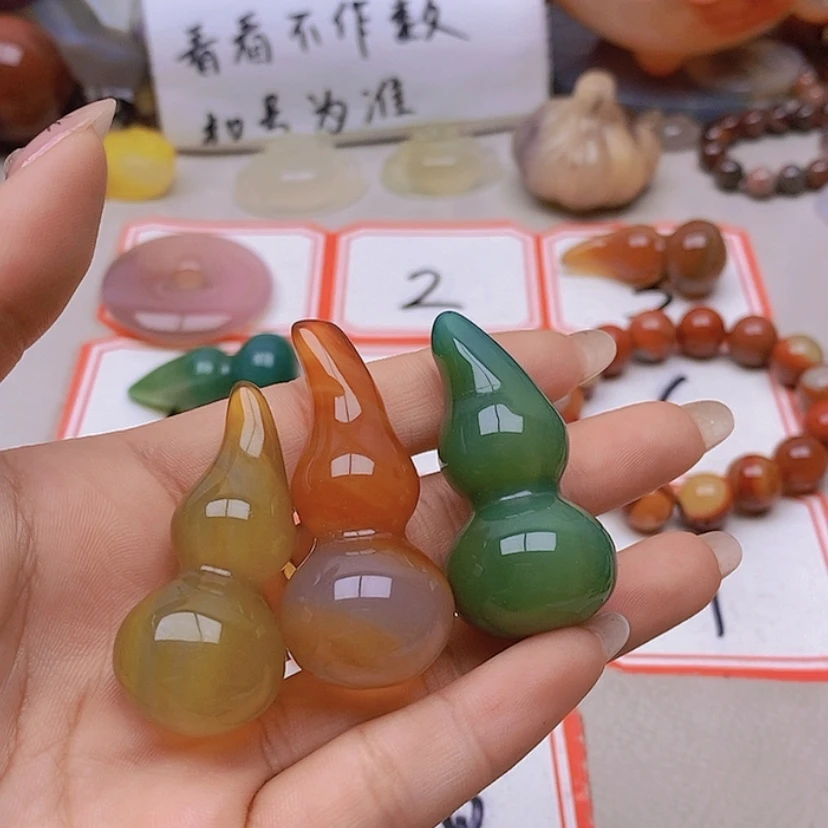 【闪购商品】未镶嵌玛瑙/玉髓珠宝半成品柠*汁