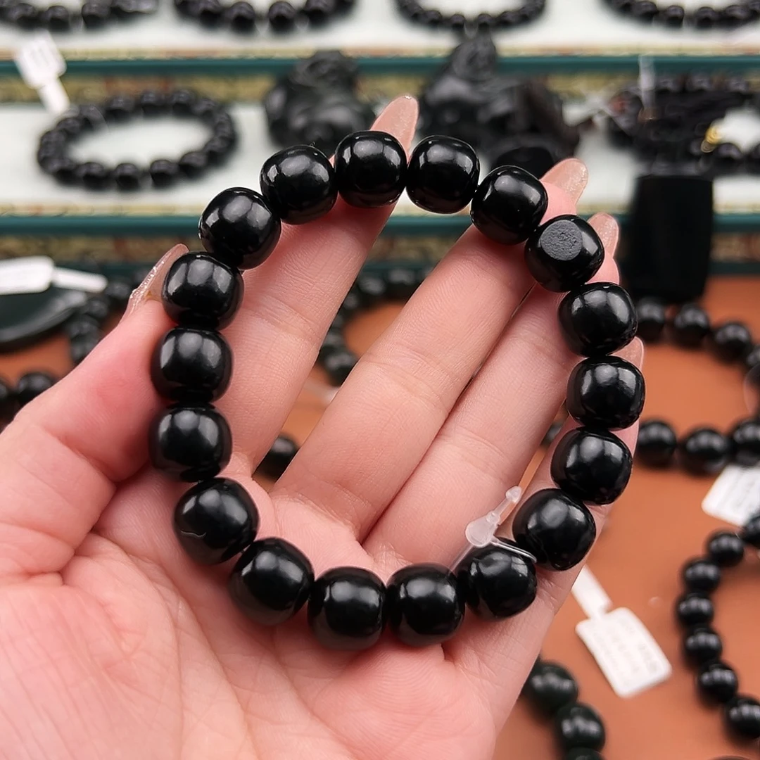 风***双和田玉未镶嵌手串