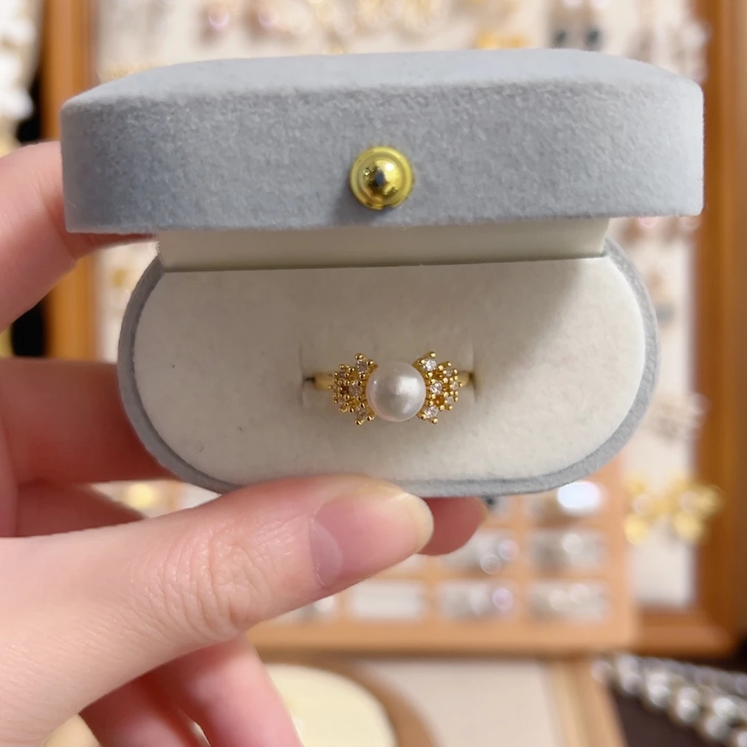 原创作品淡水珍珠银S925镶嵌