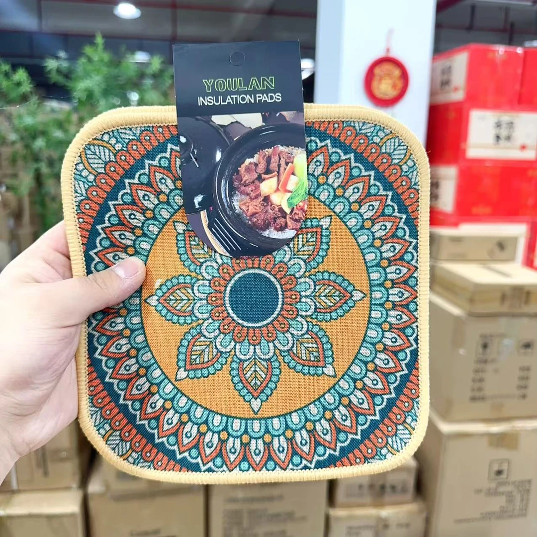 定制款！砂锅方形隔热垫