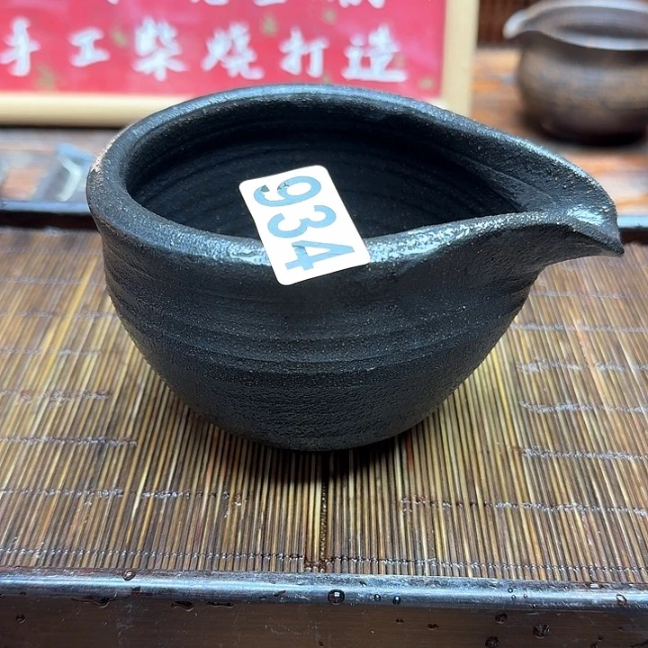 纯手工制作粗陶茶具