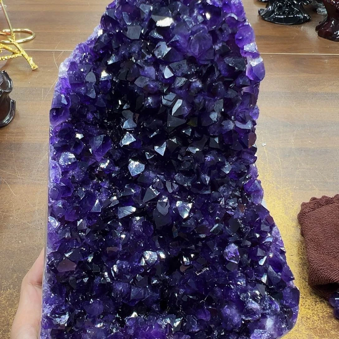 紫晶摆件未镶嵌晶体
