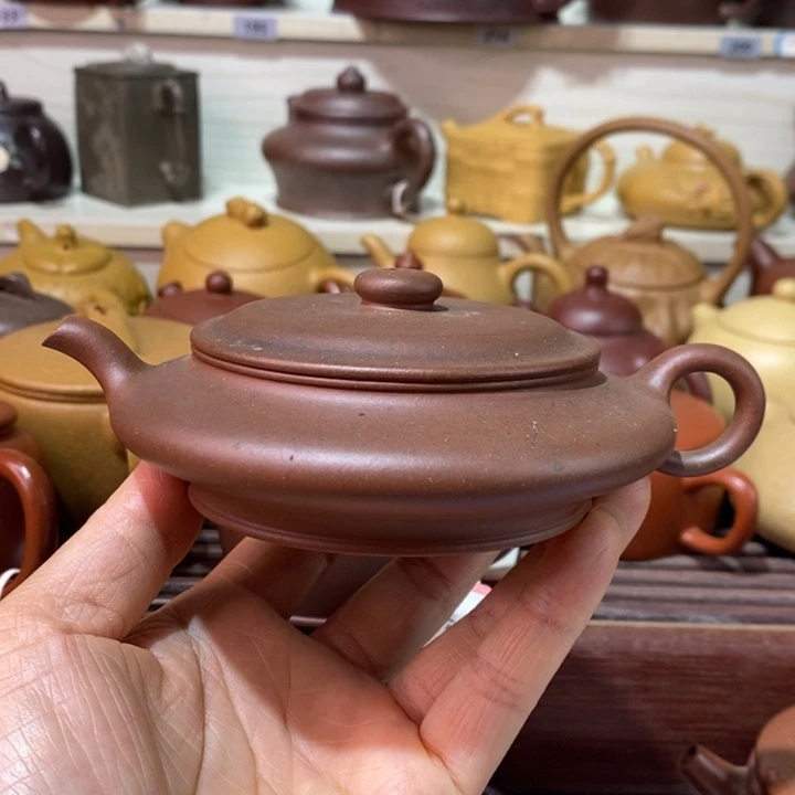 紫砂茶壶微瑕处理一把
