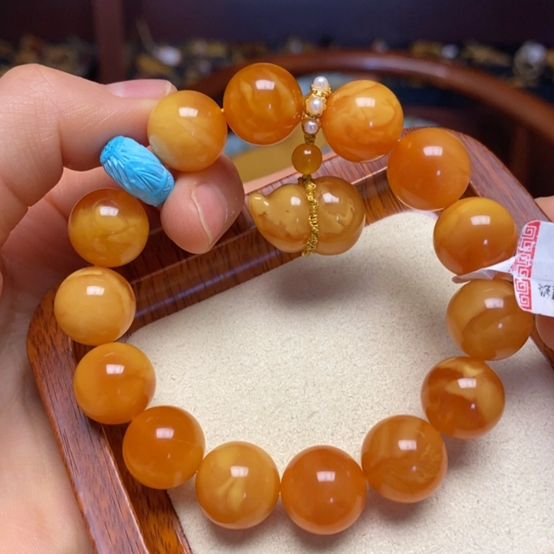 【闪购商品】蜜蜡手链未镶嵌手串